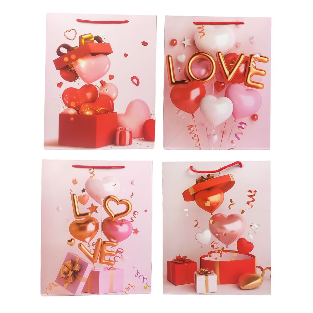 Пакет подарочный 210гр, 31 x 40 x 12см (12шт/уп) Красный Unison (DV-2157 L) Пакет подарочный 210гр, 31 x 40 x 12см (12шт/уп) Красный Unison (DV-2157 L)