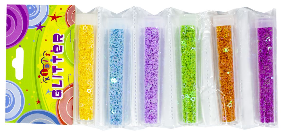 Глиттер звезды разноцветные, переливающиеся на ленте 6 цветов Разноцветный Unison (1992) Глиттер звезды разноцветные, переливающиеся на ленте 6 цветов Разноцветный Unison (1992)