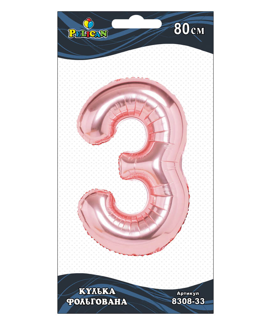 Цифра фольгированная Pelican, Цифра фольгированная Pelican,