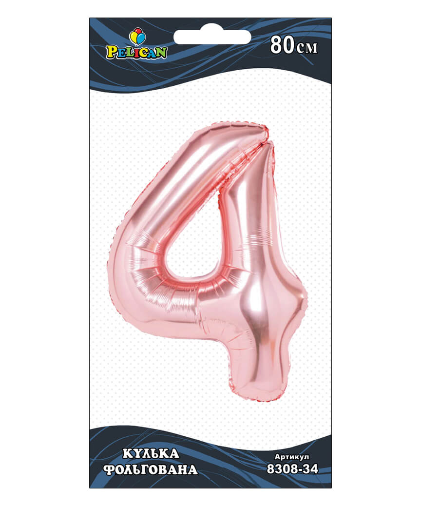 Цифра фольгированная Pelican, Цифра фольгированная Pelican,