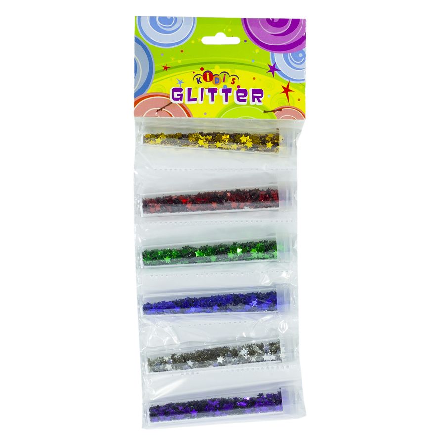 Глиттер звезды переливающиеся на ленте 6 цветов Разноцветный Unison (1993) Глиттер звезды переливающиеся на ленте 6 цветов Разноцветный Unison (1993)