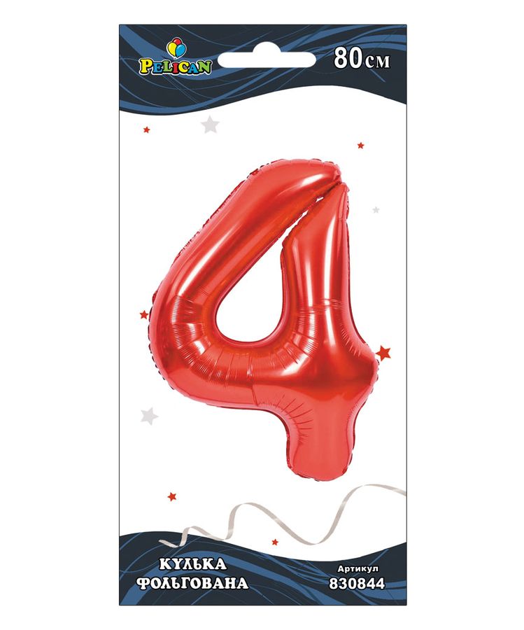 Цифра фольгированая Pelican, Цифра фольгированая Pelican,