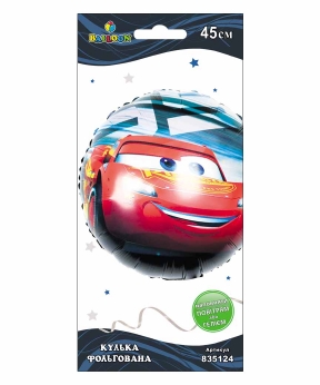 Шарик фольгированный Pelican, Молния МакКвин, 45см Разноцветный Pelican (835124) Шарик фольгированный Pelican, Молния МакКвин, 45см Разноцветный Pelican (835124)