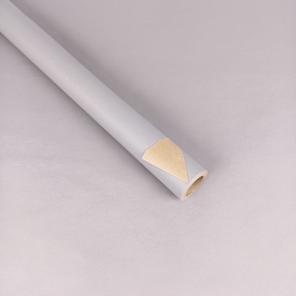 Бумага упаковочная крафт-двусторонняя 0,68 х 8м Серый Unison (Пт-І-13) Бумага упаковочная крафт-двусторонняя 0,68 х 8м Серый Unison (Пт-І-13)