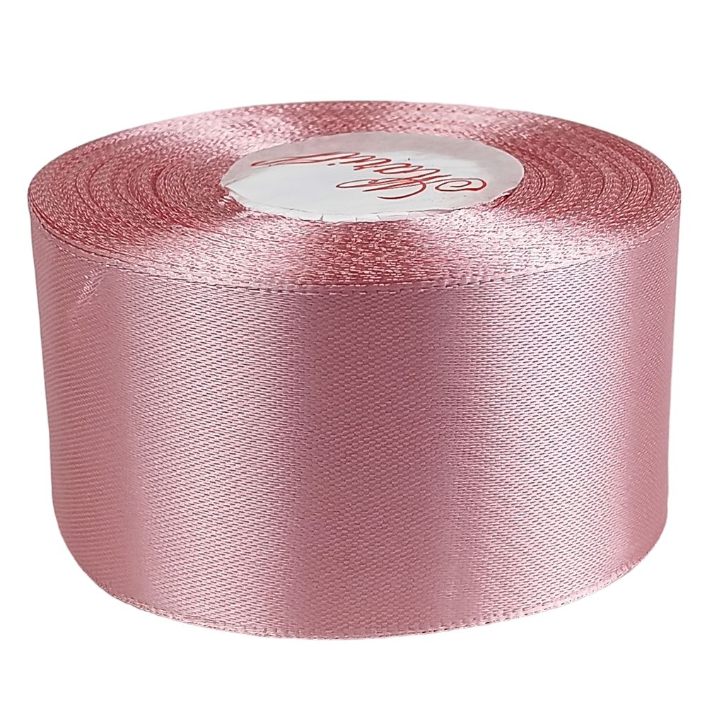 Атласная лента 5см (±5мм) x 33м Розовый Marill (LA5033-75) Атласная лента 5см (±5мм) x 33м Розовый Marill (LA5033-75)