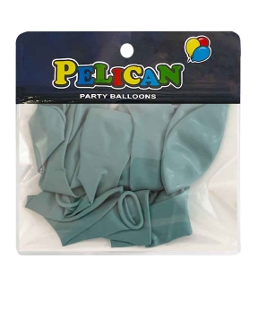 Шарики Pelican 10' (26 см) винтажный пастельно бирюзовый, 10 шт/уп Зеленый Pelican (811080) Шарики Pelican 10' (26 см) винтажный пастельно бирюзовый, 10 шт/уп Зеленый Pelican (811080)