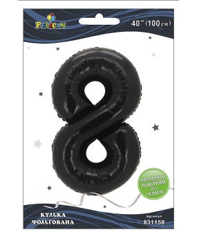 Шарик фольгированный цифра Шарик фольгированный цифра
