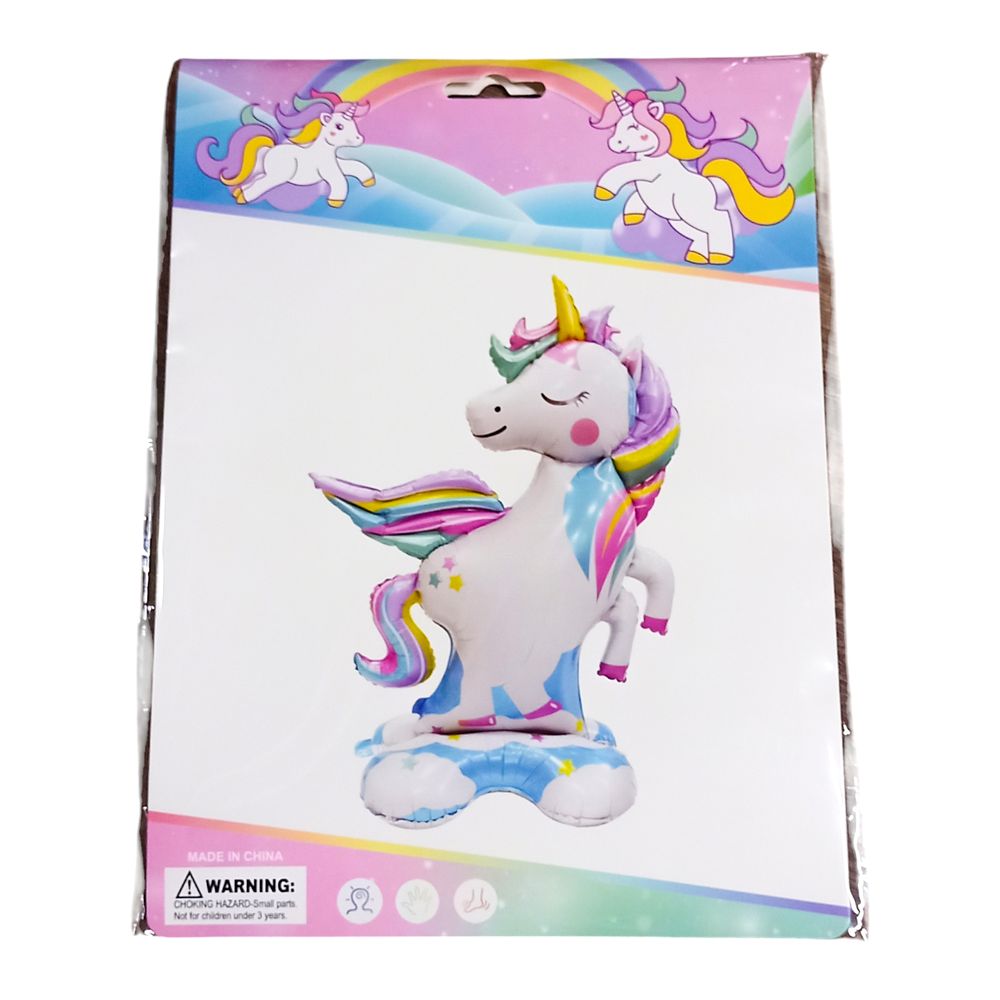 Шарик фольгированный нейлоновый Однорог, 105 х 154см (10460) Шарик фольгированный нейлоновый Однорог, 105 х 154см (10460)