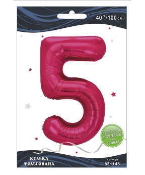 Шарик фольгированный цифра Шарик фольгированный цифра