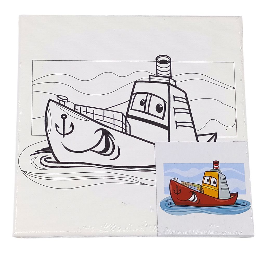 Раскраска 15 х 20см(холст на раме) с акриловыми красками и кистью (0687-10) Раскраска 15 х 20см(холст на раме) с акриловыми красками и кистью (0687-10)