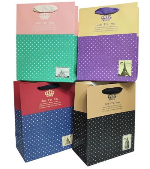 Пакет подарочный , Just For You 4дизайна, 210g, 18 x 23 x8cm Разноцветный Unison (DF-309S) Пакет подарочный , Just For You 4дизайна, 210g, 18 x 23 x8cm Разноцветный Unison (DF-309S)