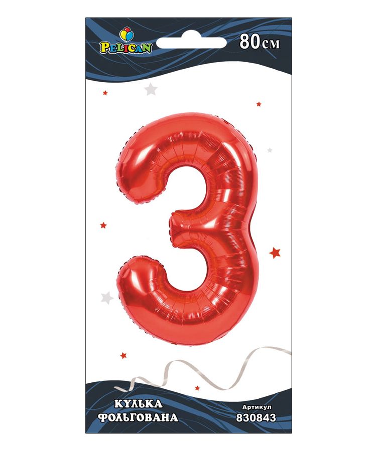 Цифра фольгированая Pelican, Цифра фольгированая Pelican,