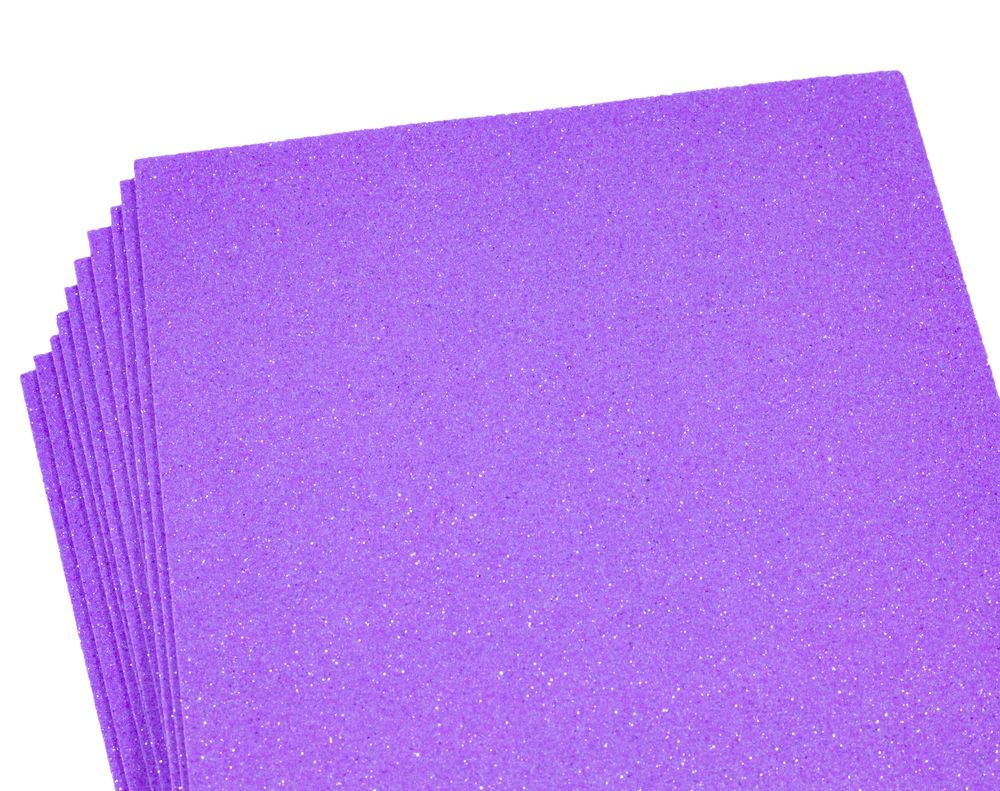 Фоамиран с глиттером 1,7мм, 10 листов, фиолетовый Фиолетовый Unison (17FA4-004) Фоамиран с глиттером 1,7мм, 10 листов, фиолетовый Фиолетовый Unison (17FA4-004)