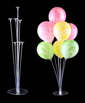 Подставка на присосках для 7 шаров 75см, пластик Прозрачный Pelican (836807) Подставка на присосках для 7 шаров 75см, пластик Прозрачный Pelican (836807)