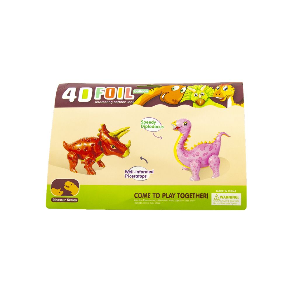 Шарик фольгированный 3D фигурный Динозавр 57 х 92см Разноцветный Без бренда (YY-F0522 green) Шарик фольгированный 3D фигурный Динозавр 57 х 92см Разноцветный Без бренда (YY-F0522 green)
