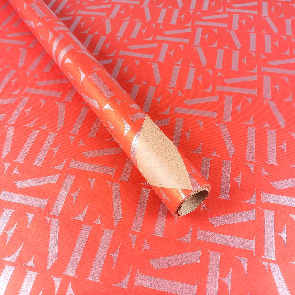 Бумага упаковочная крафт-двосторонний 0,7 х 7м Красный Unison (Пт 422.13) Бумага упаковочная крафт-двосторонний 0,7 х 7м Красный Unison (Пт 422.13)