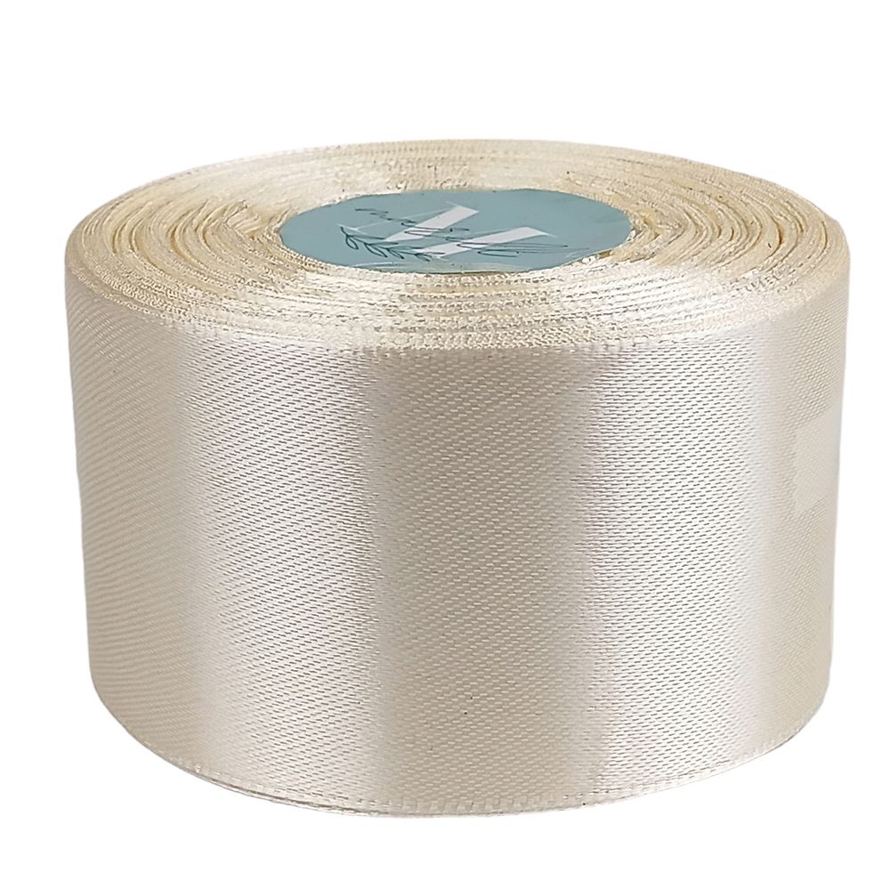 Атласная лента 5см (±5мм) x 33м Бежевый Marill (LA5033-08) Атласная лента 5см (±5мм) x 33м Бежевый Marill (LA5033-08)