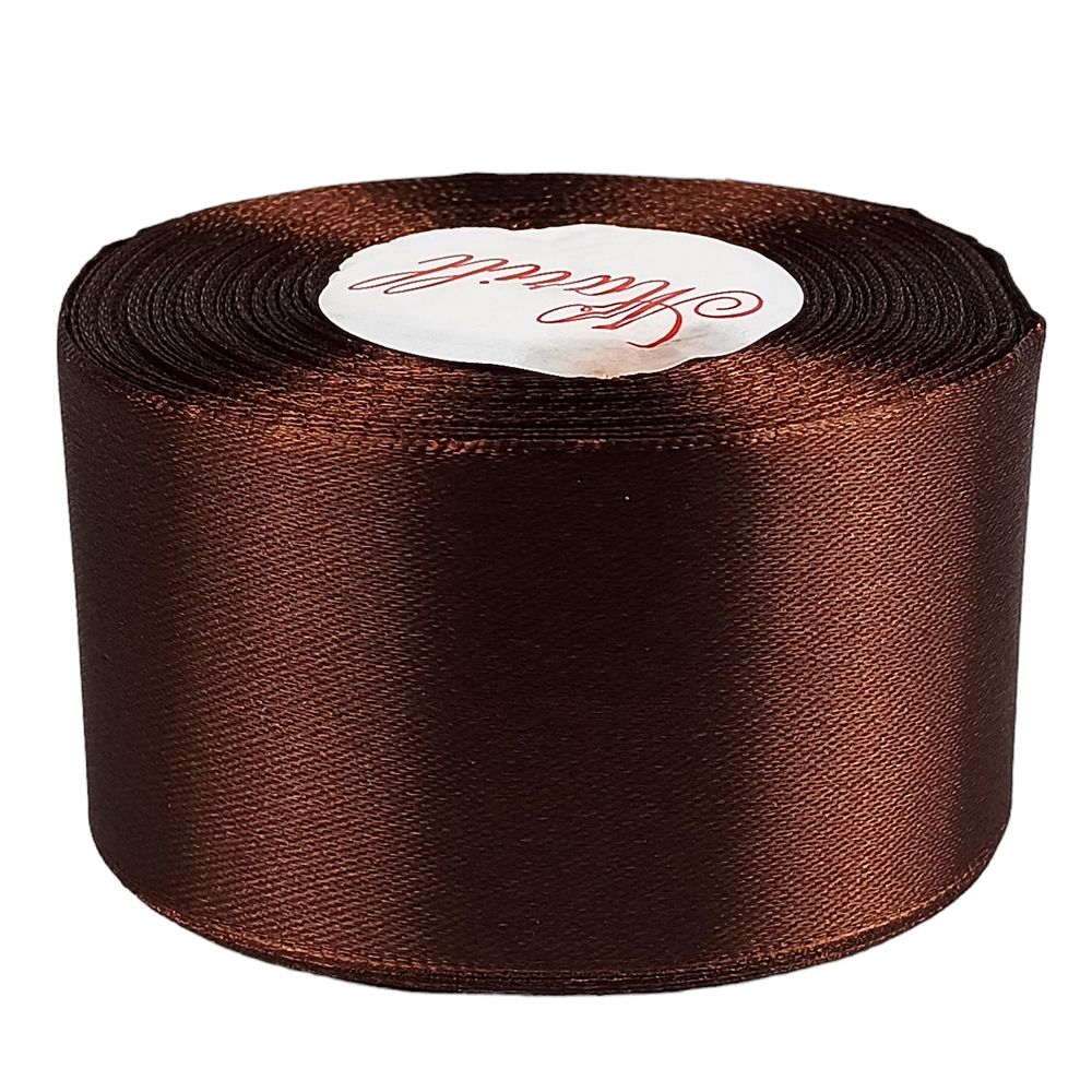 Атласная лента 4см (±5мм) x 33м Коричневый Marill (LA4033-32) Атласная лента 4см (±5мм) x 33м Коричневый Marill (LA4033-32)