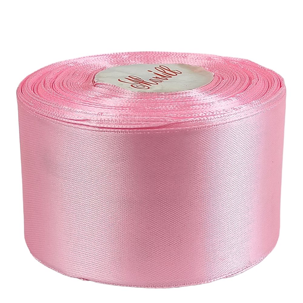 Атласная лента 5см (±5мм) x 33м Розовый Marill (LA5033-148) Атласная лента 5см (±5мм) x 33м Розовый Marill (LA5033-148)