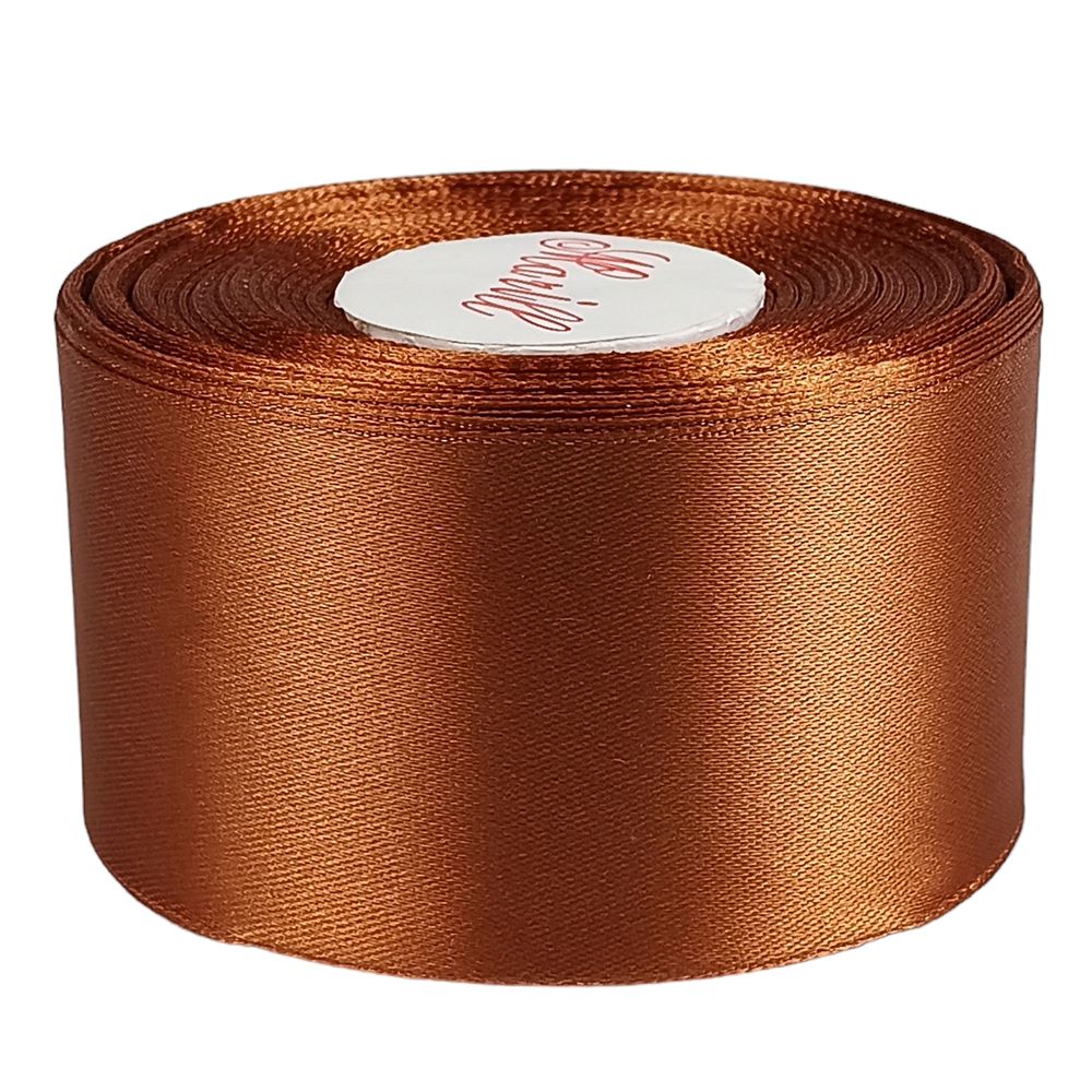 Атласная лента 4см (±5мм) x 33м Коричневый Marill (LA4033-158) Атласная лента 4см (±5мм) x 33м Коричневый Marill (LA4033-158)