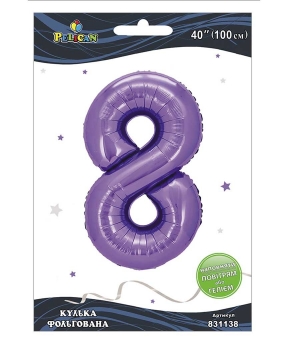 Шарик фольгированный цифра Шарик фольгированный цифра
