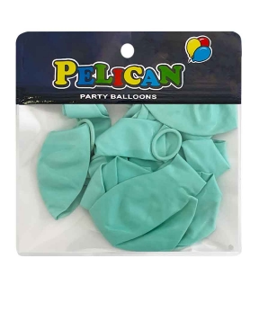 Шарики Pelican 10' (26 см) макарун циановый, 10 шт/уп Зеленый Pelican (811203) Шарики Pelican 10' (26 см) макарун циановый, 10 шт/уп Зеленый Pelican (811203)