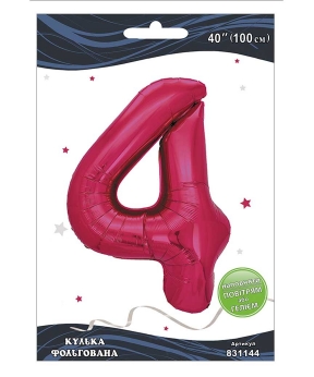 Шарик фольгированный цифра Шарик фольгированный цифра