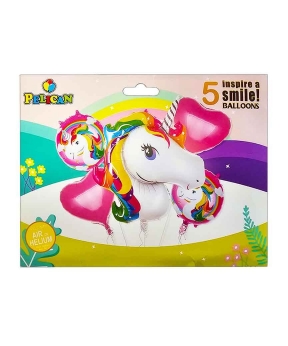 Набор из 5 шариков фольгированных Набор из 5 шариков фольгированных