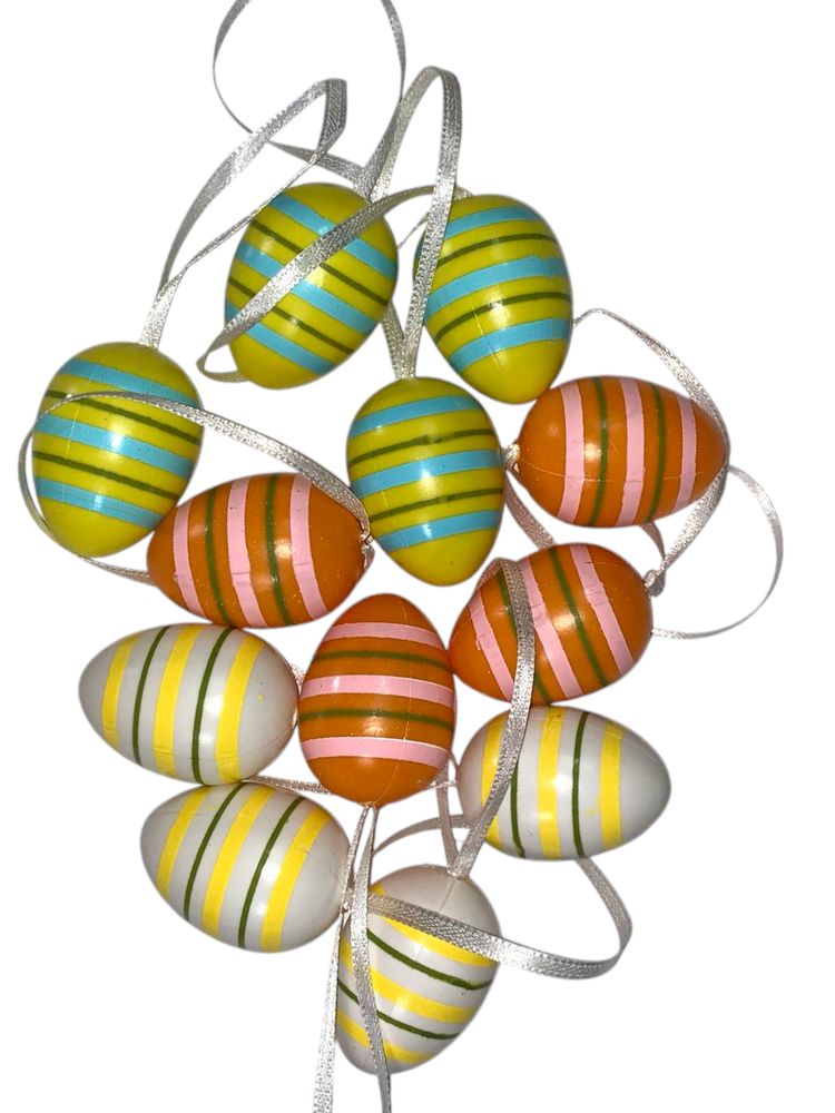 Набор пасхальных яиц 4 х 3см Набор пасхальных яиц 4 х 3см