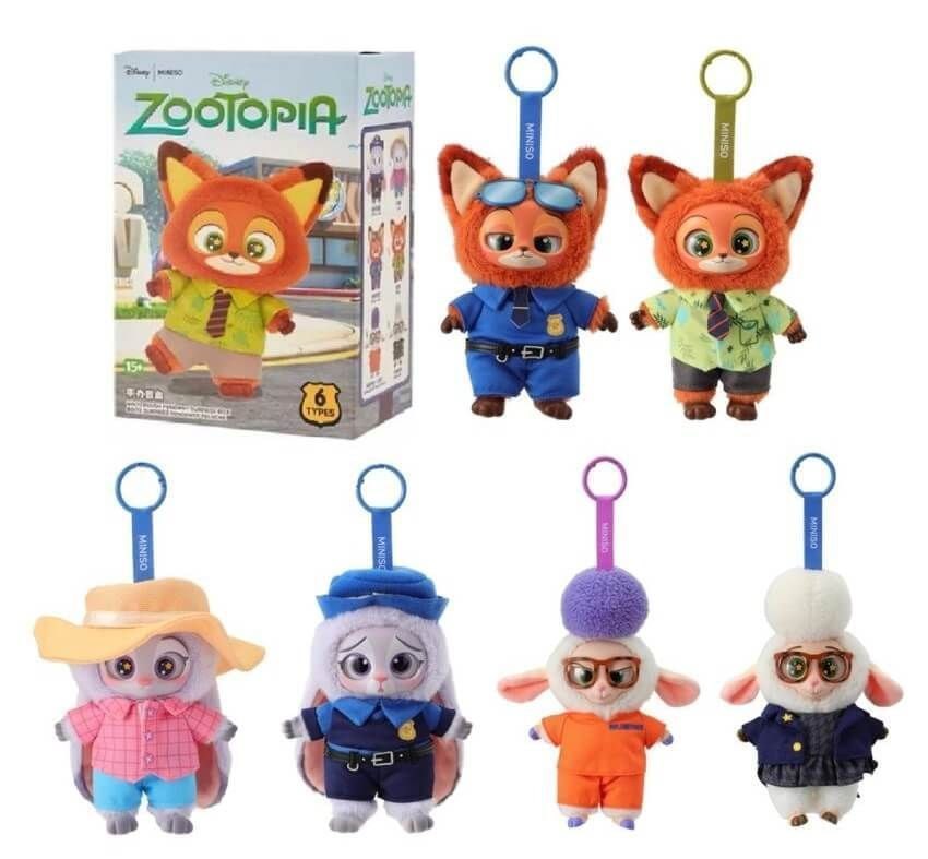 Мягкая игрушка-сюрприз Зоотрополис в коробочке, 16 х 11 х 6см Разноцветный MINISO (757-9) Мягкая игрушка-сюрприз Зоотрополис в коробочке, 16 х 11 х 6см Разноцветный MINISO (757-9)