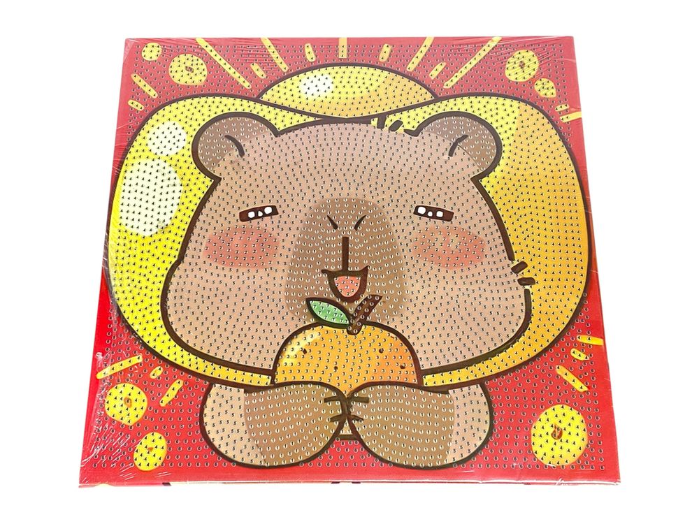 Алмазная мозаика 30 х 30см Капибара (11117) Алмазная мозаика 30 х 30см Капибара (11117)