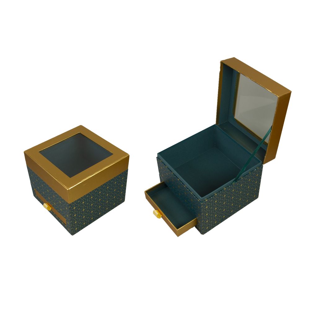 Коробка подарочная квадратная 19 x 19 x 16,5cm Черный Unison (W5956) Коробка подарочная квадратная 19 x 19 x 16,5cm Черный Unison (W5956)