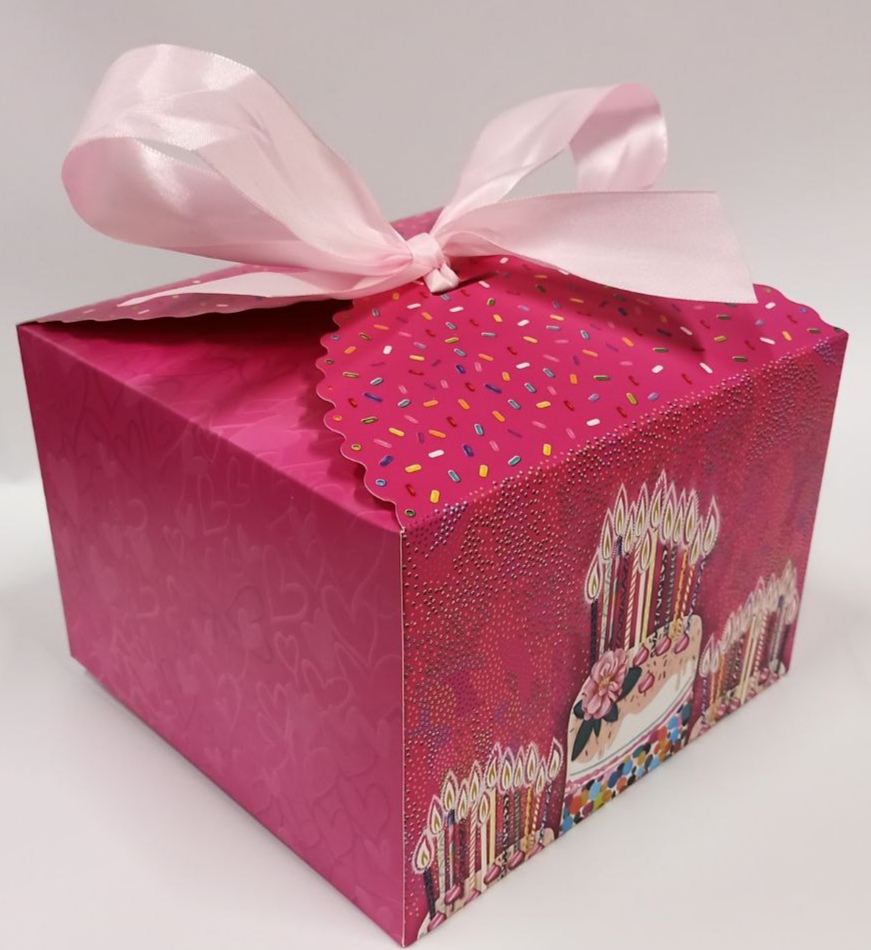 Коробка для торта 350 г 20 x 20 x 14,5см 4 дизайна (12шт/уп) Красный Unison (HB 8038-S) Коробка для торта 350 г 20 x 20 x 14,5см 4 дизайна (12шт/уп) Красный Unison (HB 8038-S)