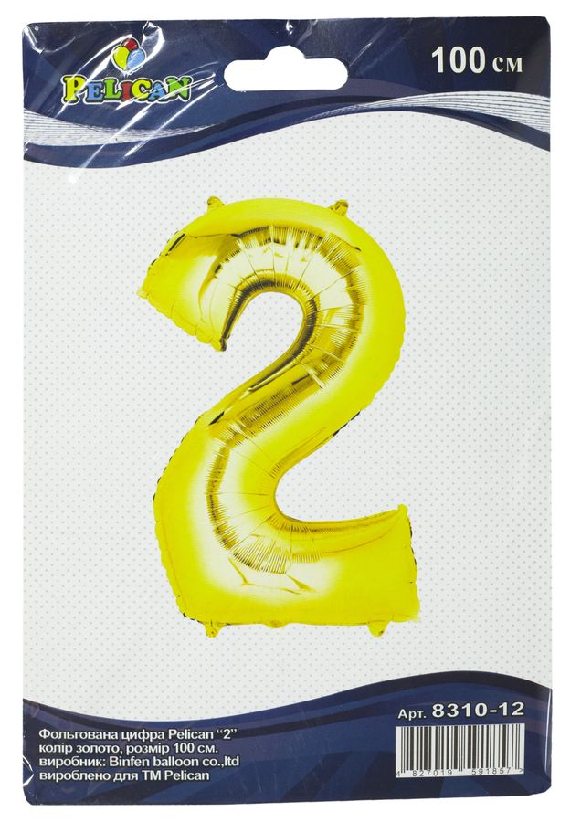 Цифра фольгированная Pelican, Цифра фольгированная Pelican,