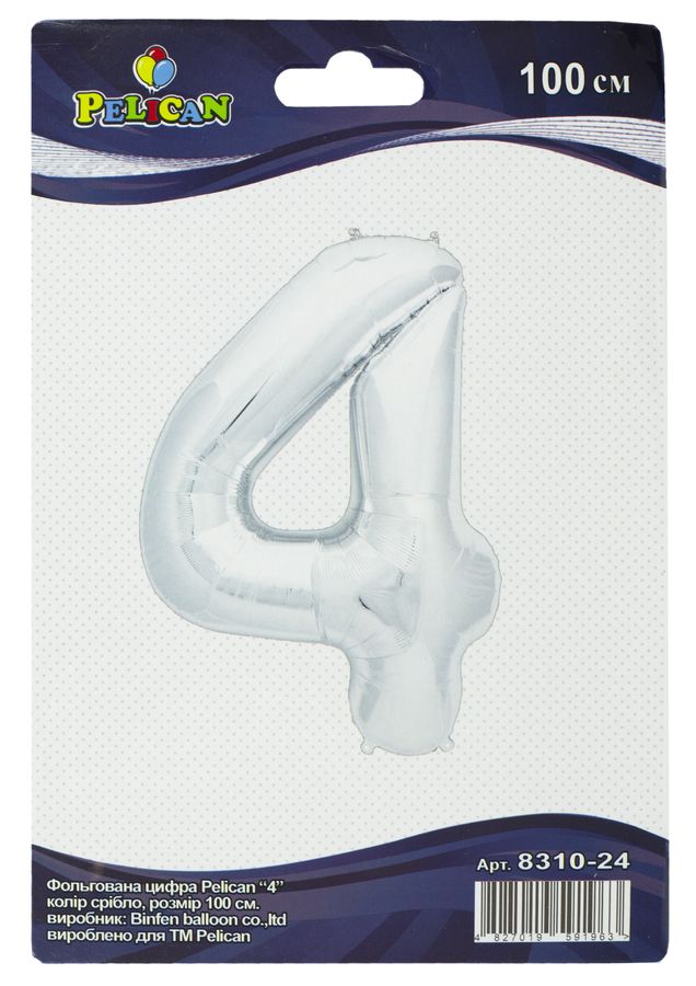 Цифра фольгированная Pelican, Цифра фольгированная Pelican,