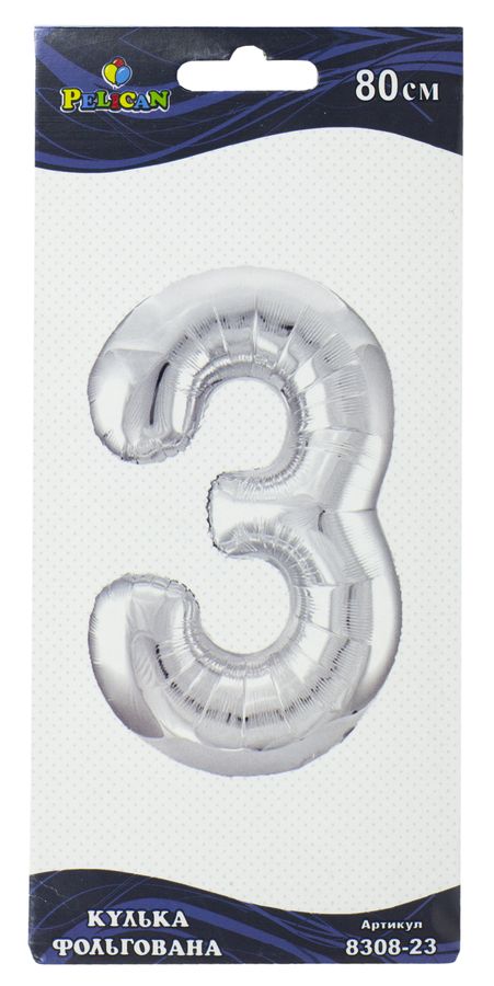 Цифра фольгированная Pelican, Цифра фольгированная Pelican,