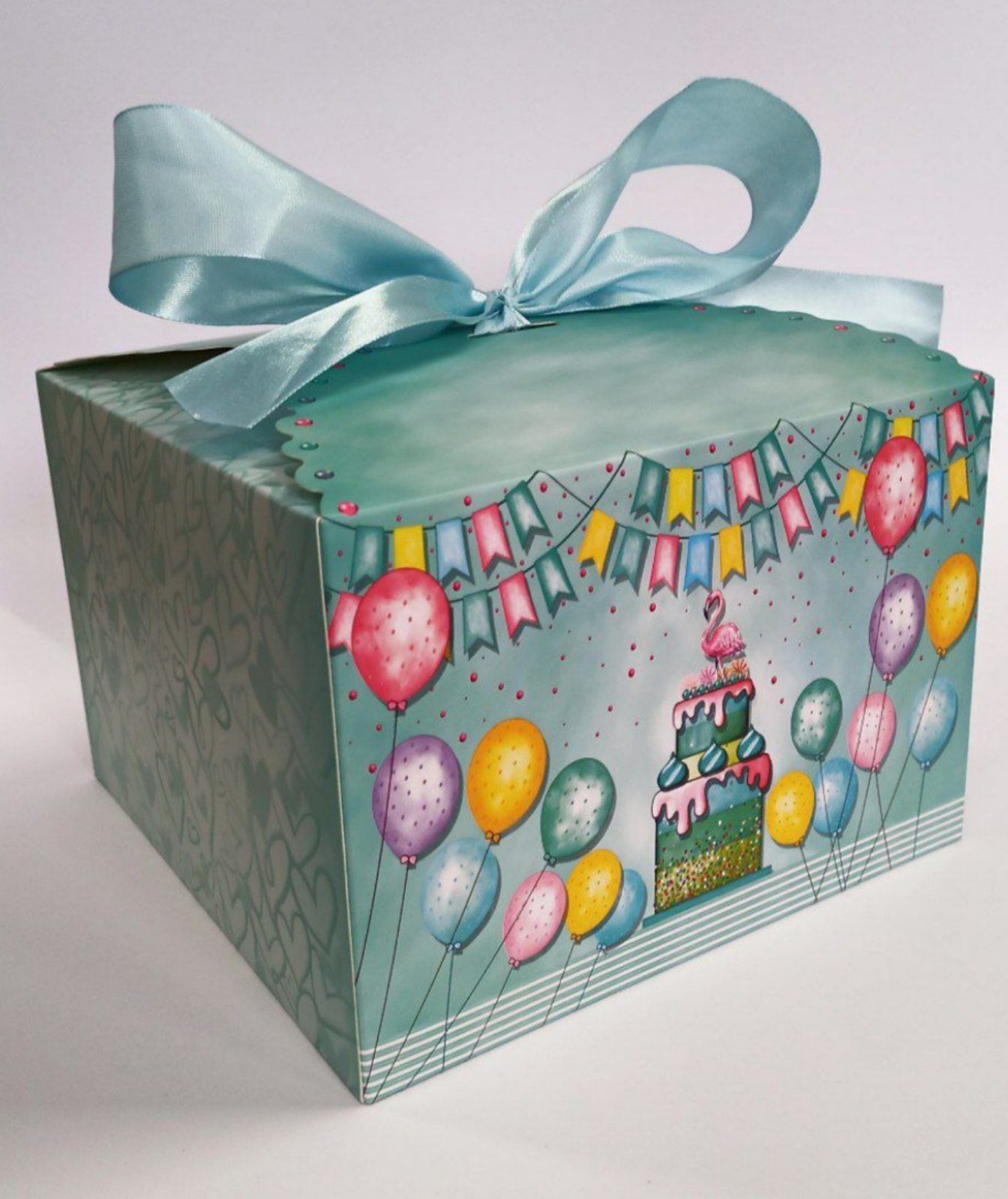 Коробка для торта 350 г 31 x 31 x16см 4 дизайна (12шт/уп) Разноцветный Unison (HB 8038-L) Коробка для торта 350 г 31 x 31 x16см 4 дизайна (12шт/уп) Разноцветный Unison (HB 8038-L)