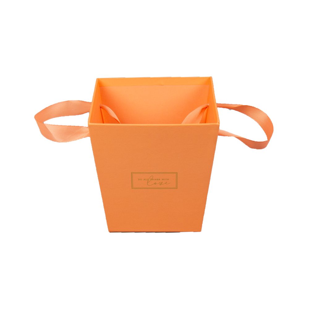 Коробка декоративная для цветов 14,5 x 11 x 15см Оранжевый Unison (W3244) Коробка декоративная для цветов 14,5 x 11 x 15см Оранжевый Unison (W3244)