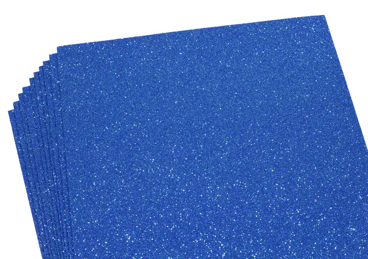 Фоамиран с глиттером 21 х 29,7см, 1,7мм, 10 листов, синий Синий Unison (17GLA4-024) Фоамиран с глиттером 21 х 29,7см, 1,7мм, 10 листов, синий Синий Unison (17GLA4-024)