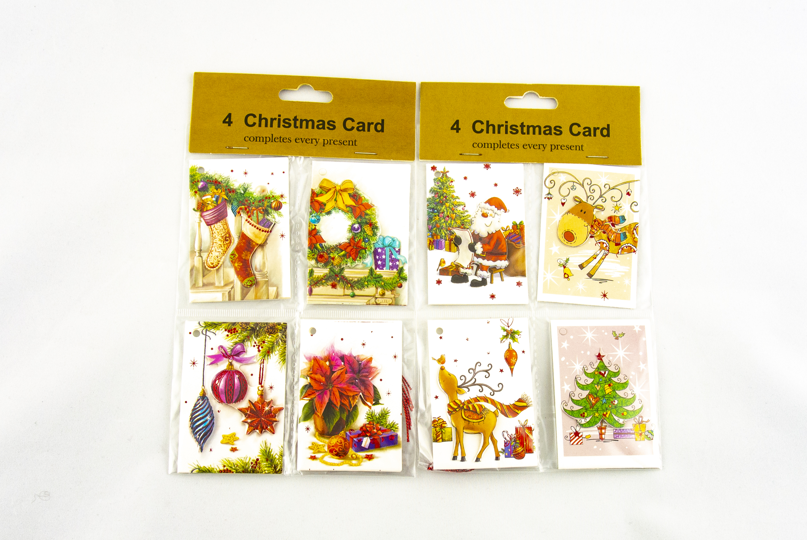 Открытка новогодняя 3D 210г, 4шт/уп, 5,5 х 8см Белый Unison (937) Открытка новогодняя 3D 210г, 4шт/уп, 5,5 х 8см Белый Unison (937)