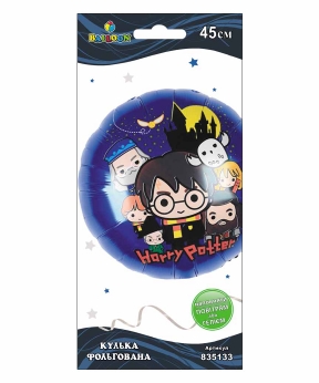 Шарик фольгированный Pelican, Гарри Поттер, 45см Разноцветный Pelican (835133) Шарик фольгированный Pelican, Гарри Поттер, 45см Разноцветный Pelican (835133)