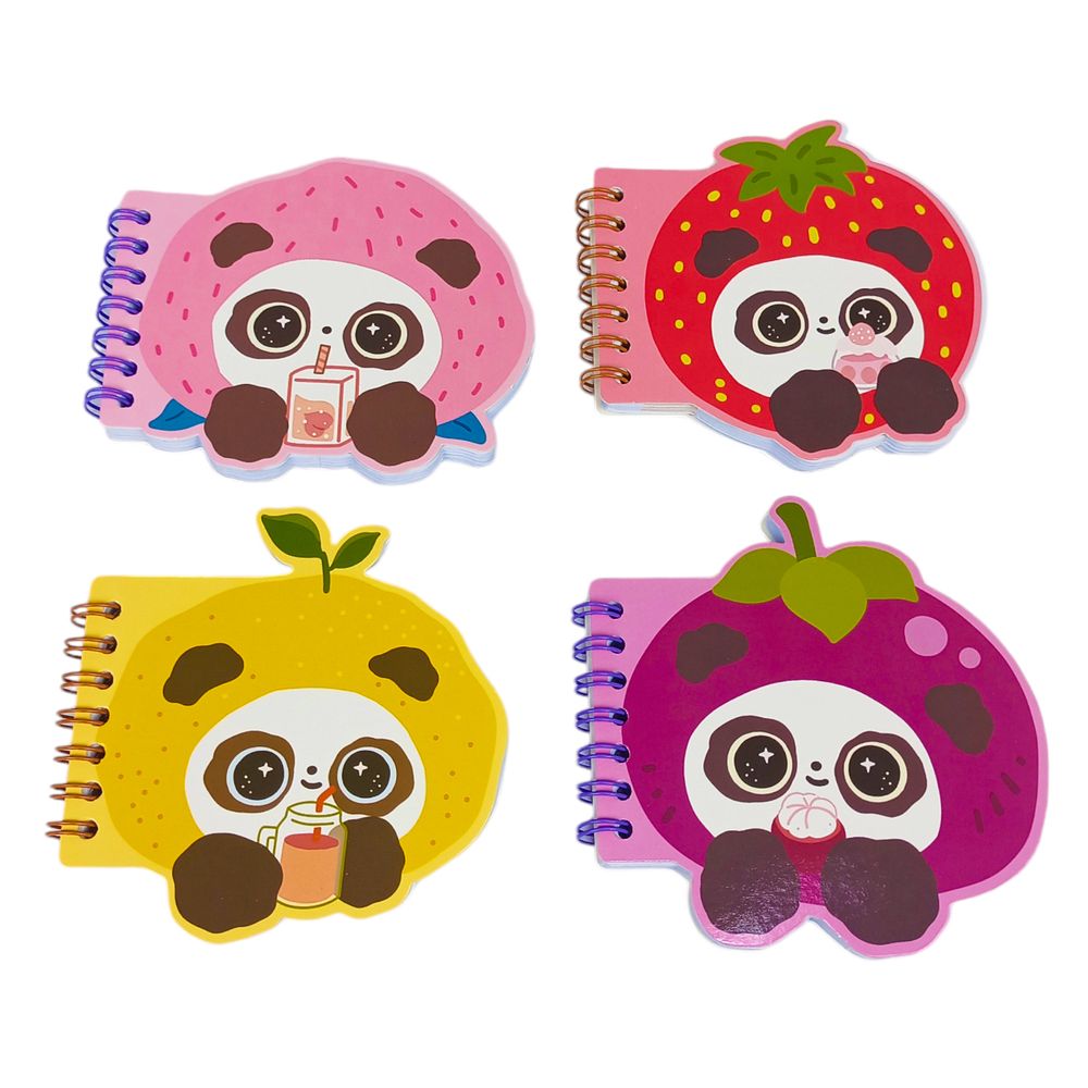 Блокнот на спирали фигурный 8 х 10см Блокнот на спирали фигурный 8 х 10см