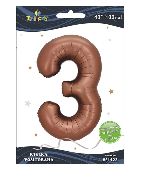 Шарик фольгированный цифра Шарик фольгированный цифра