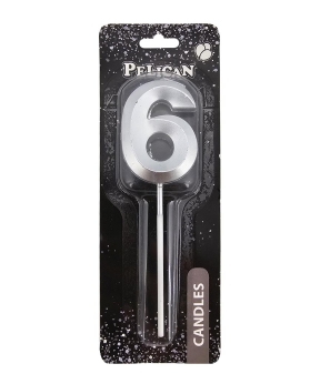 Свеча цифра 3D для торта Свеча цифра 3D для торта