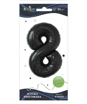 Цифра фольгированная Цифра фольгированная