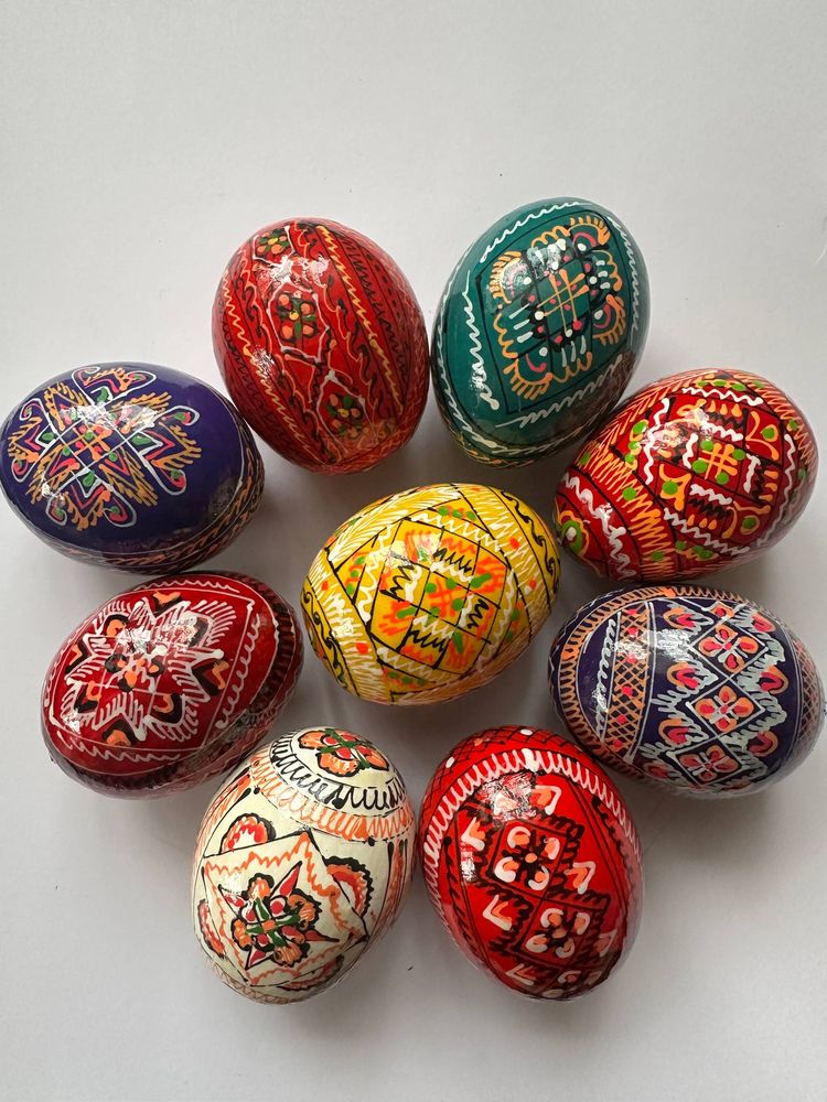 Деревянная писанка с росписью 70 х 50мм (1шт) (L00113-1) Деревянная писанка с росписью 70 х 50мм (1шт) (L00113-1)