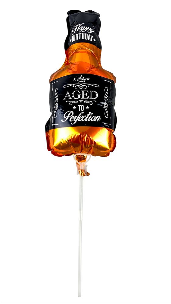 Шарик надувной фольгированный mini Myler, Виски + палка пластиковая 30см (BP10845) Шарик надувной фольгированный mini Myler, Виски + палка пластиковая 30см (BP10845)