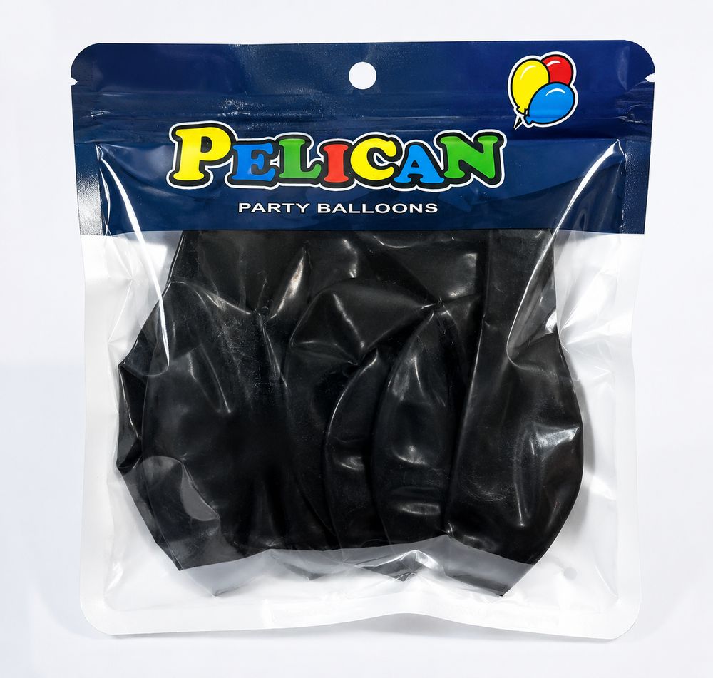 Шарики Pelican 10' (26 см) пастель черный, 10 шт/уп Черный Pelican (811028) Шарики Pelican 10' (26 см) пастель черный, 10 шт/уп Черный Pelican (811028)