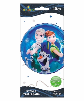 Шарик фольгированный Pelican, Холодное сердце Frozen Fever, 45см Разноцветный Pelican (835158) Шарик фольгированный Pelican, Холодное сердце Frozen Fever, 45см Разноцветный Pelican (835158)