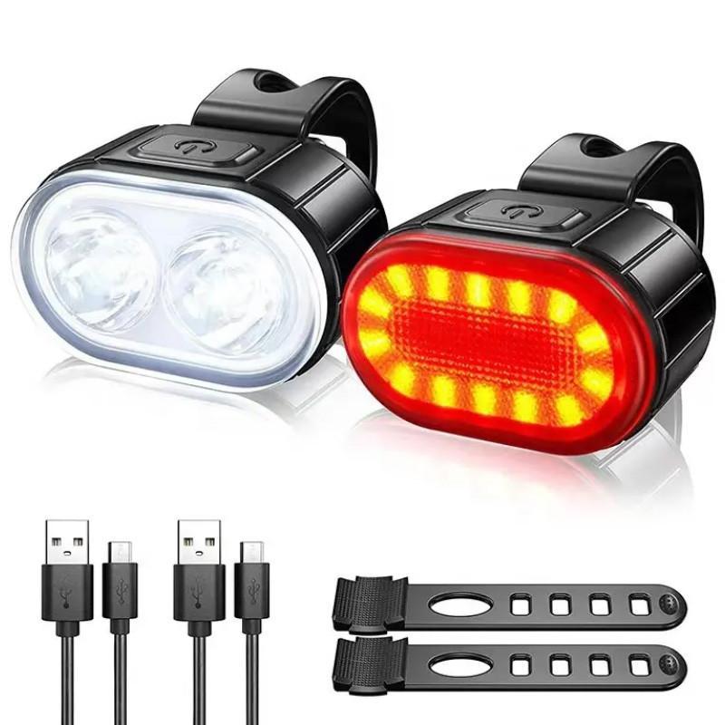 Велокомплект ZH-078-2LED фонарь + STOP-14SMD, waterproof, Li-Ion аккум., ЗУ Type-C Велокомплект ZH-078-2LED фонарь + STOP-14SMD, waterproof, Li-Ion аккум., ЗУ Type-C